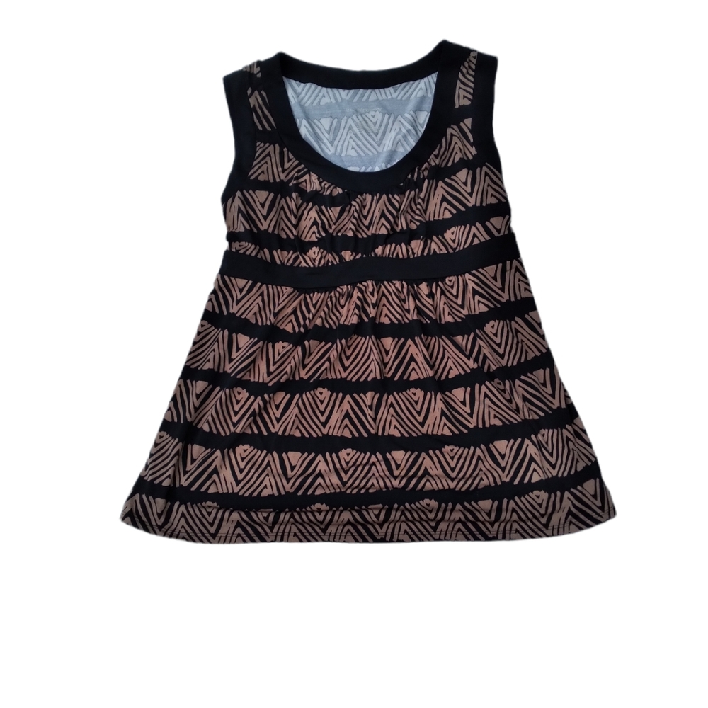 Liz Lange Maternity For Target Brown And Black Top Size XL